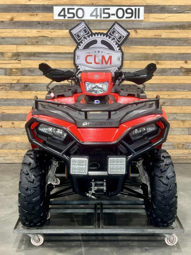 POLARIS SPORTSMAN 570 EFI + E.P.S + 4X4 + TREUIL + PARE CHOC HD AVANT & ARRIERE + SEULEMENT 2012 KM  2021