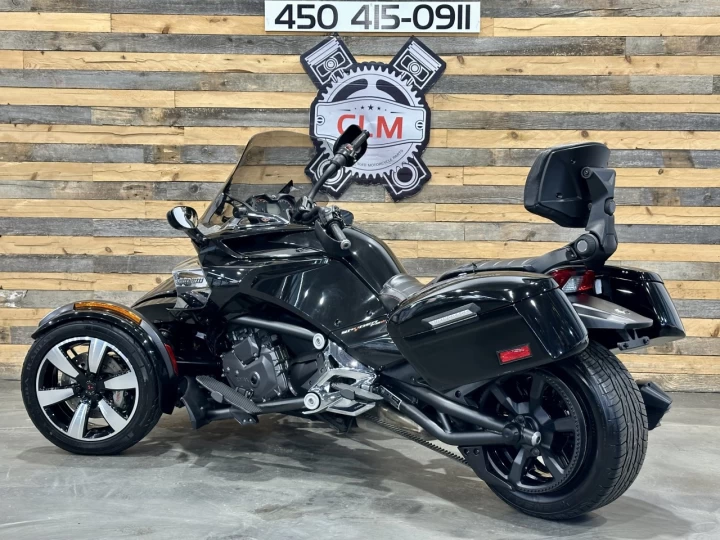 2015 BRP CAN-AM SPYDER F3 ''S'' SE-6 (SEMI-AUTOMATIQUE) + SUSPENSION FOX + BEAUCOUP D'EQUIPEMENTS $$$ + RARE & A1 