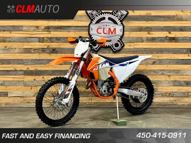 KTM 250 XC-F + EMBRAYAGE/CLUTCH REKLUSE + 16 HR SEULEMENT + RARE & CONDITION A1  2022