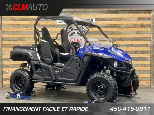 YAMAHA WOLVERINE R-SPEC 700 EFI + EPS + 4X4 + SUSPENSION FOX + 18998 KM - 2016