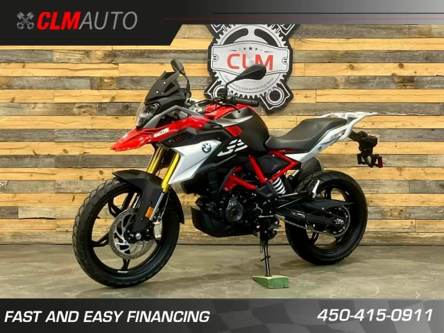 BMW G310 GS EDITION RALLYE + ABS + SEULEMENT 888 KM + RARE & IMPECCABLE A1  2024