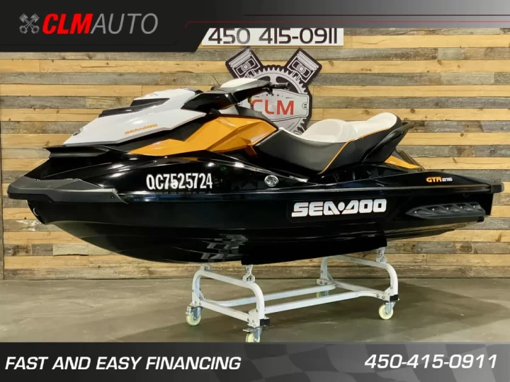 2013 BRP SEA-DOO GTS 215 H.P + IBR + VTS + 3 PASSAGERS + SEULLEMENT 95 HR 