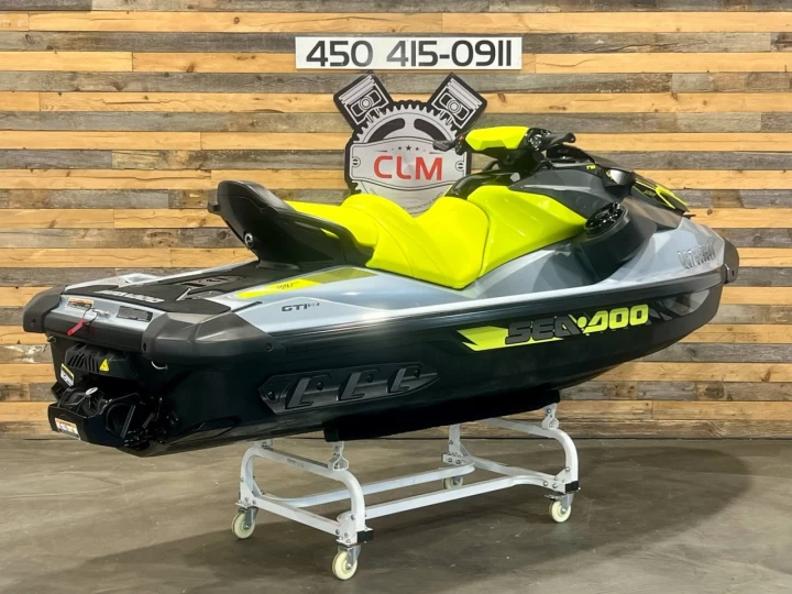 2021 BRP SEA-DOO GTI S.E 170 H.P + IBR + VTS + AUDIO PREMIUM + 3 PASSAGERS + SEULEMENT 45 HR 