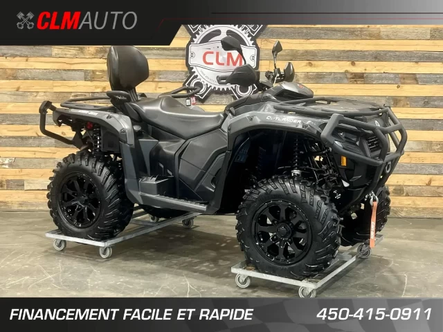 BRP CAN-AM OUTLANDER MAX XT 700 EFI + DPS + 4X4 + SEULEMENT 564 KM + RARE & CONDITION A1  2024