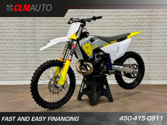HUSQVARNA TC 250 EFI + 2 TEMPS + MX - MOTOCROSS + SEULEMENT 9. 6 HR + RARE & A1  2024