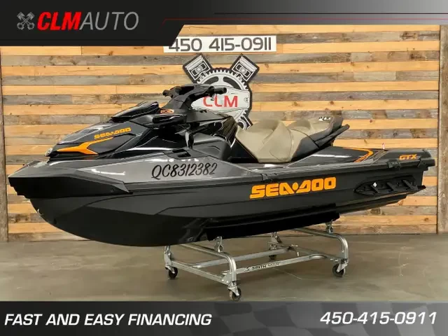 BRP SEA-DOO GTX 230 HP AUDIO + IBR + VTS / 3 PLACES / 39 HEURES  2022