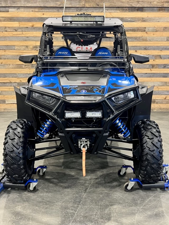 POLARIS RZR4 900 EFI + 4X4 + E.P.S + 4 PASSAGERS + SEULEMENT 5012 KM + CONDITION A1  2017