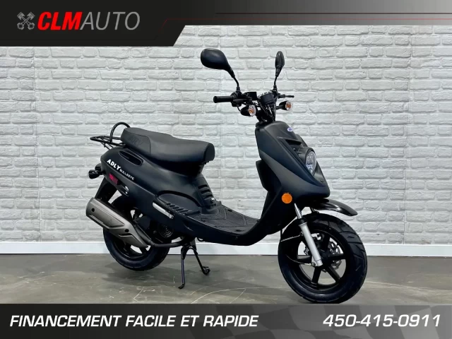 ADLY SCOOTER BULLSEYE GTC 50 cc + 2 TEMPS + NEUF 0 KM + EN INVENTAIRE & LIVRAISION RAPIDE  2026