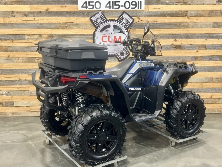 2021 POLARIS SPORTSMAN 850 H.O EFI EDITION PREMIUM + 4X4 + EPS + 6995 KM SEULEMENT + RARE & A1 