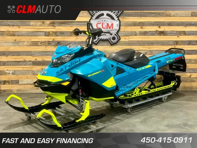 BRP SKI-DOO SUMMIT X 850 E-TEC SHOT 165'' + SEULEMENT 2328 KM + PONT NEUF 0 KM + CONDITION A1  2020
