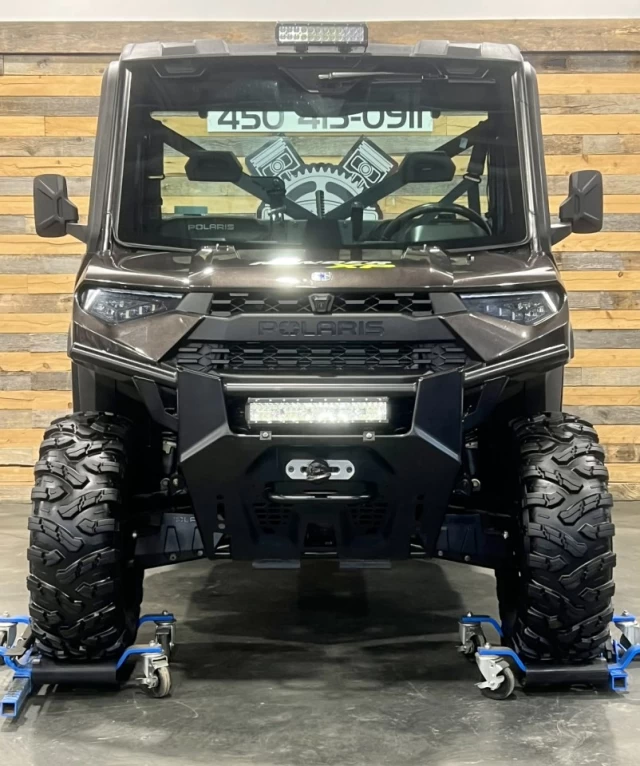 POLARIS RANGER XP 1000 NORTH STAR EDITION ULTIMATE + RIDE COMMAND + AIR CLIMATISÉ + CHAUFFAGE + CABINE FERMER + TOUTE ÉQUIPÉE  2023
