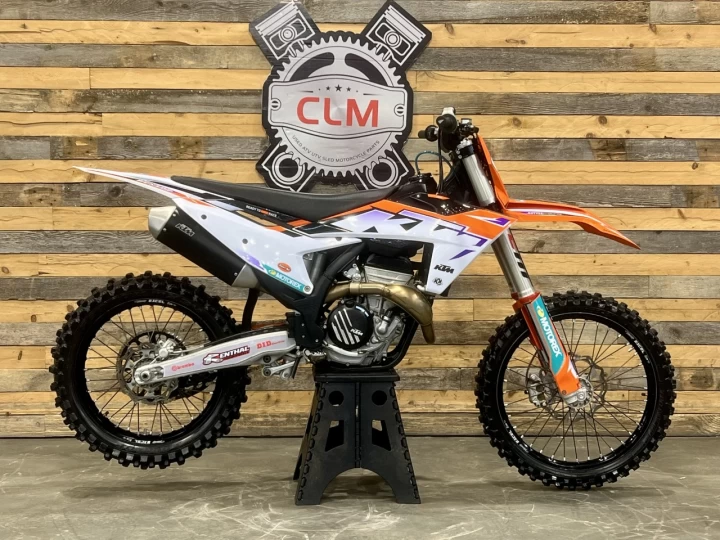 2023 KTM 350 SX-F EFI + 4 TEMPS + 98 HR + MX-MOTOCROSS-ENDURO + RARE & A1 