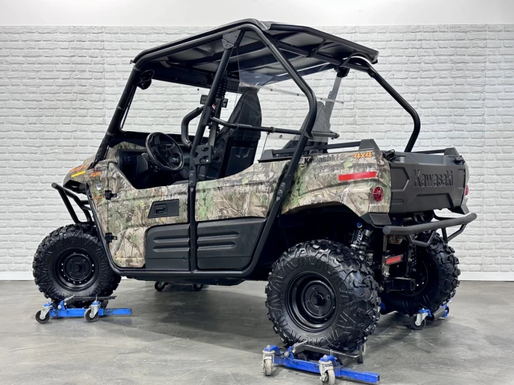 2018 KAWASAKI TERYX EDITION CAMO + EPS + 4WD + FOX + BEAUCOUP D'OPTIONS $$$ INCLUS 