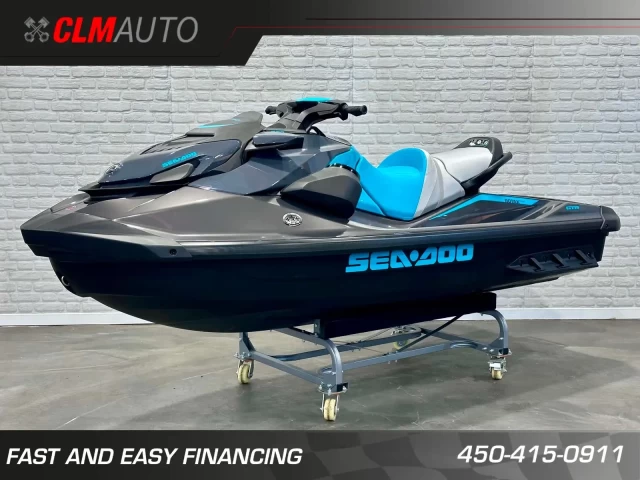 BRP SEA-DOO GTR 230 H.P + IBR + VTS + AUDIO PREMIUM + 3 PASSAGERS + SEULEMENT 4 HR + RARE & A1  2026