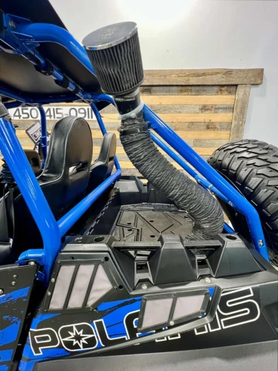 2013 POLARIS RZR4 XP 900 EFI EDITION SPECIALE JAGGED X RACING + 4X4 + EPS + 4 PASSAGERS 