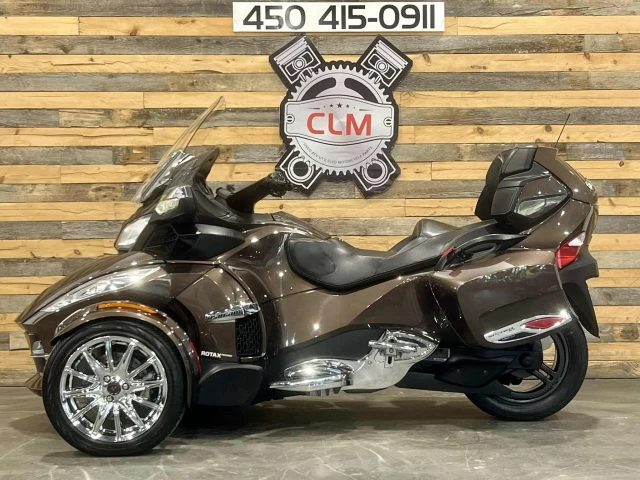 BRP CAN-AM SPYDER RT LIMITED SE-5 (SEMI-AUTOMATIQUE) + SEULEMENT 45618 KM + COULEUR RARE & CONDITION A11  2013