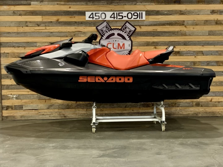 2022 BRP SEA-DOO GTI S.E-SPECIAL EDITION + IBR + VTS + AUDIO PREMIUM + 3 PASSAGERS + SEULEMENT 92 HR 