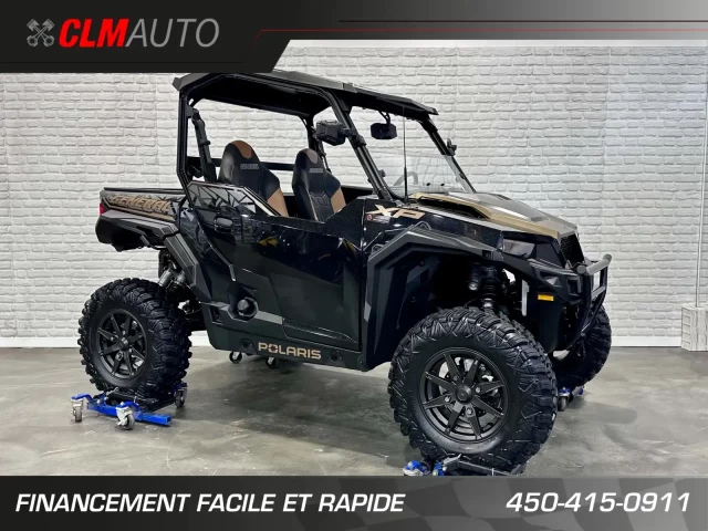 POLARIS GENERAL XP 1000 EFI PREMIUM DELUXE + 4WD + EPS + AUDIO + SEULEMENT 3425 KM + RARE & A1  2023
