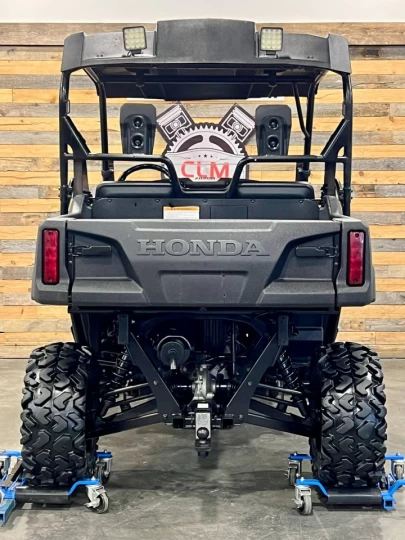 2017 HONDA PIONEER 700 DELUXE EFI + EPS + 4X4 + MAGS + TREUIL + TOUT NOIR 