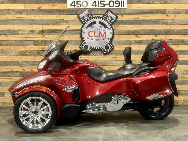 BRP CAN-AM SPYDER RT LIMITED SE-6 (SEMI-AUTOMATIQUE) + ROTAX 1330 cc ACE + SEULEMENT 41302 KM + TOUTE ÉQUPÉE  2015