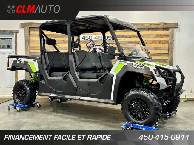 ARCTIC CAT - TEXTRON OFF-ROAD PROWLER PRO CREW + 4WD + EPS + 6 PASSAGERS + TRES BAS KM 403 KM + RARE & A1 - 2023