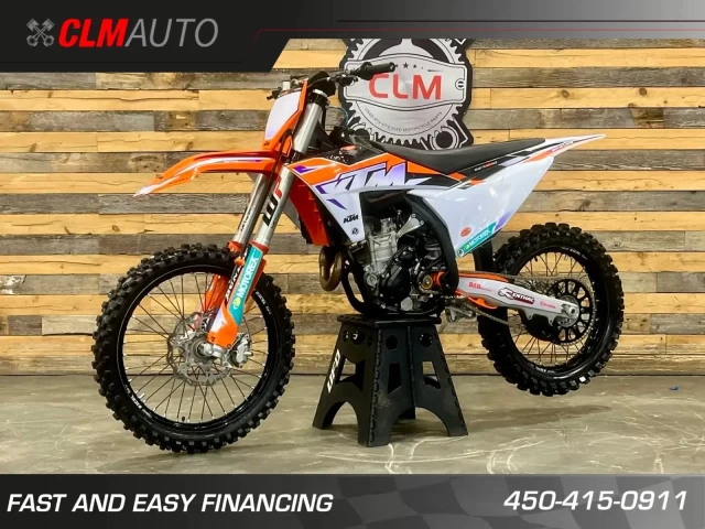 KTM 350 SX-F EFI + 4 TEMPS + 98 HR + MX-MOTOCROSS-ENDURO + RARE & A1  2023