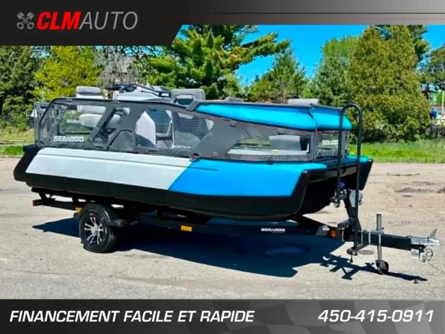 BRP SEA-DOO SWITCH 16' ROTAX 170 H.P + IBR + VTS + IDF + REMORQUE + 0 HR + RARE & A1 - 2023