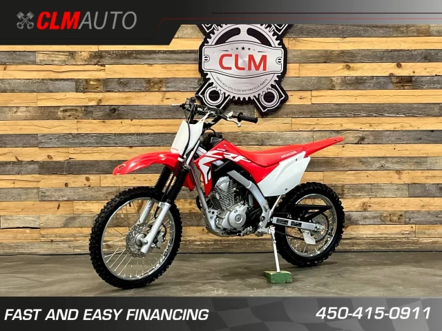 HONDA CRF 125F + MODELE A GROSSE ROUES +/- 20 HR + 4 TEMPS + RARE & CONDITION A1  2019