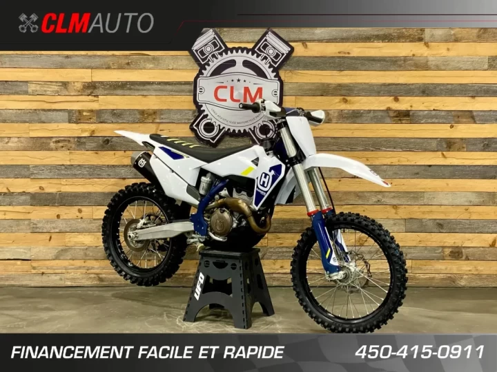 2022 HUSQVARNA FC 250 EFI MX-MOTOCROSS + 4 TEMPS + 136 HR 