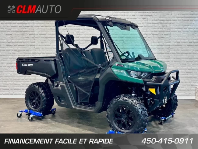 BRP CAN-AM DEFENDER HD-7 EFI + 4WD + DPS + SEULEMENT 2964 KM + RARE & A1 - 2023