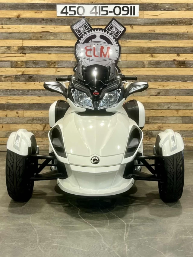 BRP CAN-AM SPYDER ST LIMITED SE-5 (semi-automatique) + RADIO + DOSSIER + VALISE + 52998 KM  2013