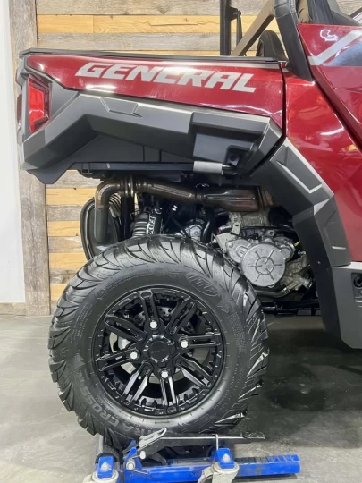 2021 POLARIS GENERAL 4 CREW EDITION DELUXE 1000 EFI + 4X4 + EPS + RIDE COMMAND GPS / AUDIO + FOX QS3 + 4 PASSAGERS 