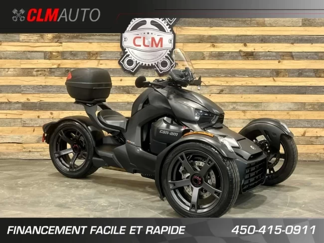 BRP CAN-AM RYKER 600 ACE EFI + PARE-BRISE + COFFRE DE STORAGE + DAMPER + 23714 KM - 2019