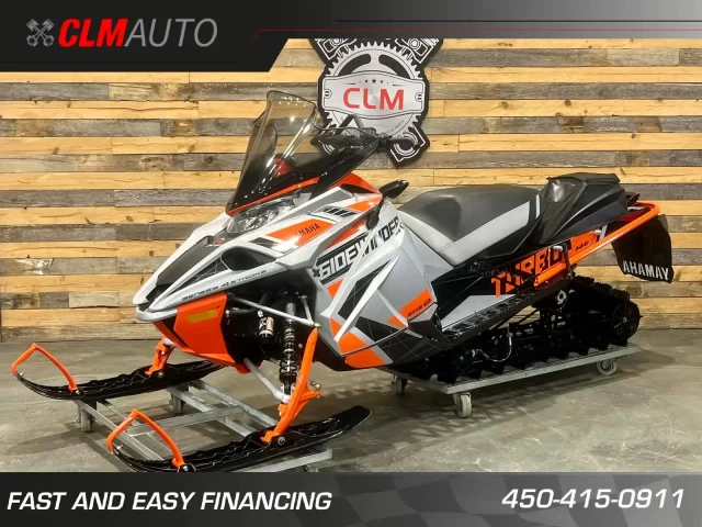 YAMAHA SIDEWINDER TURBO X-TX LE 146'' + FOX QS3 + SEULEMENT 8093 KM + COULEUR RARE  2021