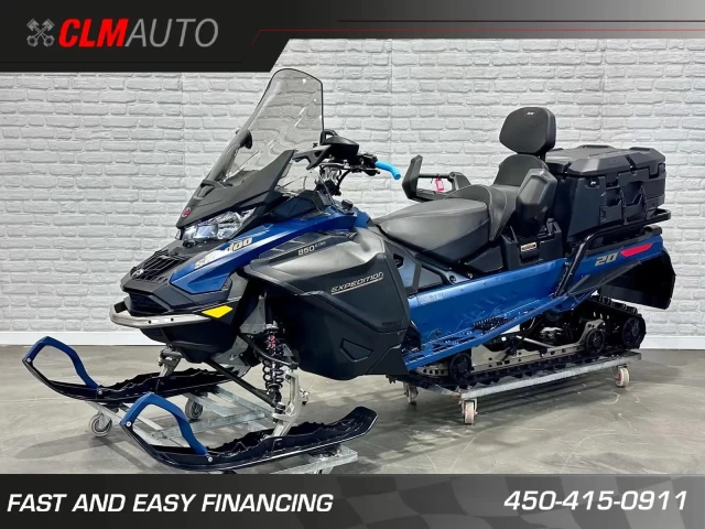 BRP SKI-DOO EXPEDITION S.E 850 E-TEC EFI WT-WIDE TRACK 154'' X 20'' + 1809 KM SEULEMENT + BANC PASSAGER + COFFRE LINQ + RARE & A1  2025