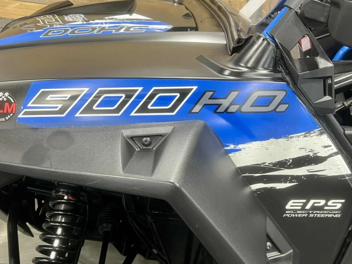 2013 POLARIS RZR4 XP 900 EFI EDITION SPECIALE JAGGED X RACING + 4X4 + EPS + 4 PASSAGERS 