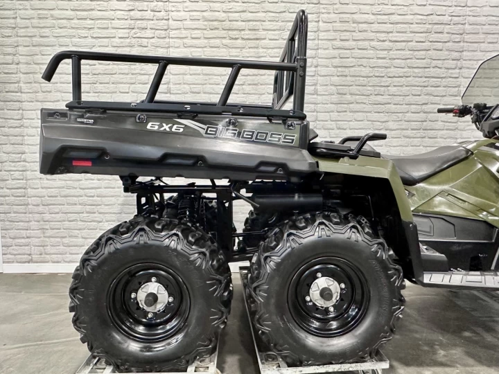 2017 POLARIS SPORTSMAN 570 EFI BIG BOSS 6X6 EPS + 2 PASSAGERS + 6256 KM + RARE & A1 