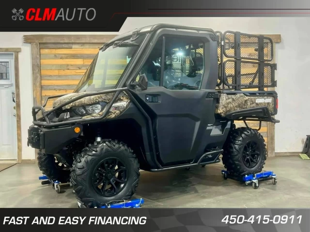 BRP CAN-AM DEFENDER CAB XT HD-10 + DPS + 4WD + CABINE + CHAUFFAGE + 2802 KM + RARE  2016