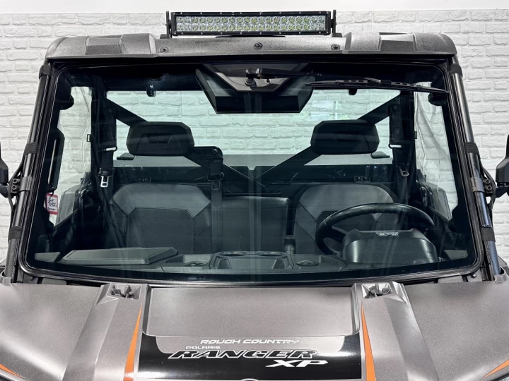 2018 POLARIS RANGER XP 1000 EFI + 4WD + EPS + CABINE + CHAUFRETTE + AUDIO + MAGS +++ RARE & A1 