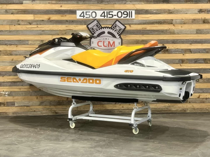 2016 BRP SEA-DOO GTS 130 H.P + 3 PASSAGERS + 176 HR + IMPECCABLE A1 