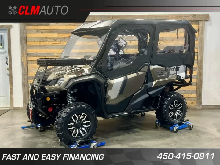 2024 HONDA PIONEER5 1000 TRAIL EDITION + QUICK FLIP 5 PASSAGERS + EPS + 4X4 + RARE & CONDITION A1 
