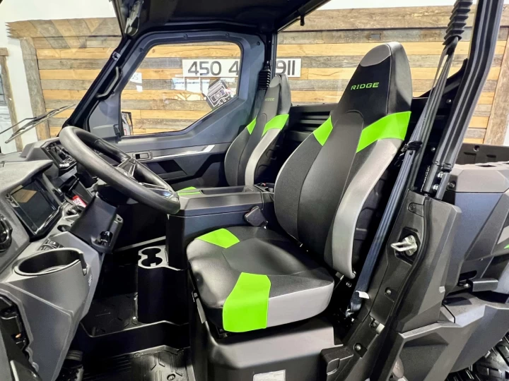 2024 KAWASAKI RIDGE 1000 EFI VERSION XR HVAC + 4X4 + EPS + TOUTE ÉQUIPÉE + GARANTIE NOVEMBRE 2027 + ULTRA RARE & A1 