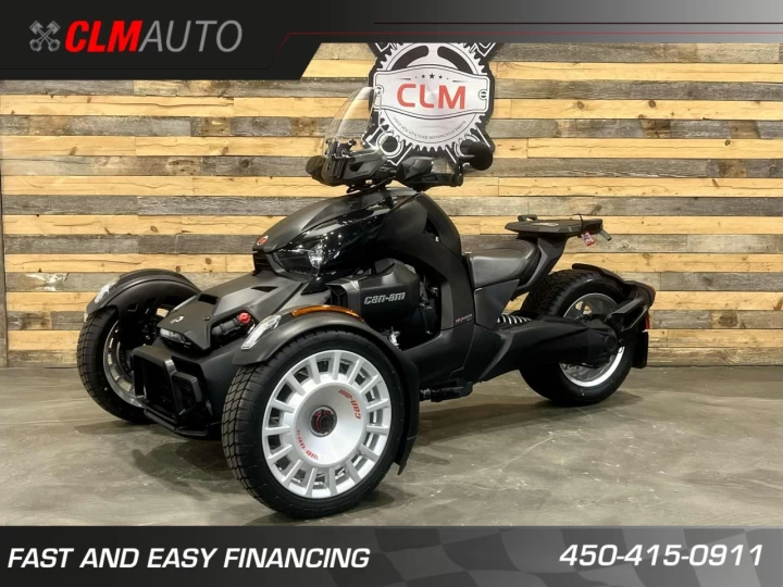 2024 BRP CAN-AM RYKER / SPYDER 900 ACE EDITION RALLY + 11 341 KM + GARANTIE BEST MAY 2026 + BEAUCOUP D'EQUIPEMENTS $$$ 