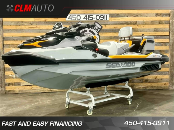 2025 BRP SEA-DOO FISH PRO 170 HP EDITION TROPHY + IBR + VTS + IDF + GPS + AUDIO + TECH PKG + COOLER + 4 HR + COULEUR & MODELE RARE + A1 