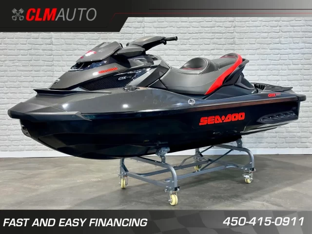 BRP SEA-DOO GTX LIMITED 260 HP I.S = SUSPENSION INTELLIGENTE + IBR + VTS + SEULEMENT 136 HR + 3 PASSAGERS + RARE & A1  2013