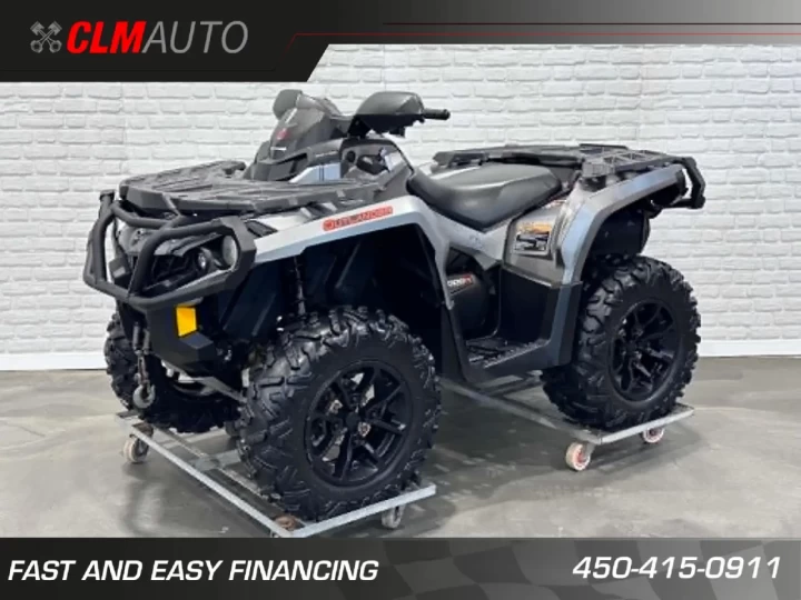 2017 BRP CAN-AM OUTLANDER XT 1000R EFI + 4WD + DPS + 10236 KM + RARE & A1 