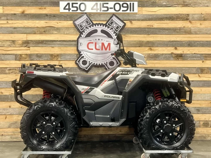 2023 POLARIS SPORTSMAN 850 EFI ULTIMATE TRAIL + 4X4 + EPS + SEULEMENT 534 KM / 34 HR + CONDITION A1 