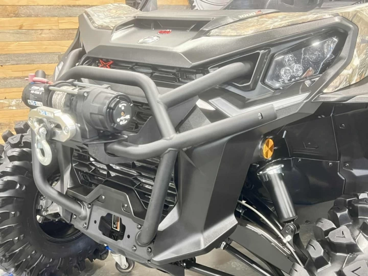 2023 BRP CAN-AM COMMANDER MAX CREW 1000R EFI + 4X4 + DPS + SEULEMENT 154 KM / 17 HR + 4 PASSAGERS + RARE & A1 
