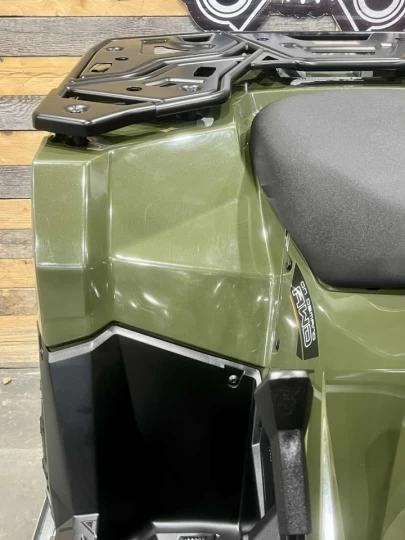 2023 POLARIS SPORTSMAN 450 H.O EFI + 4X4 + SEULEMENT 9 KM + PARE CHOC HD + CONDITION IMPECCABLE A1 