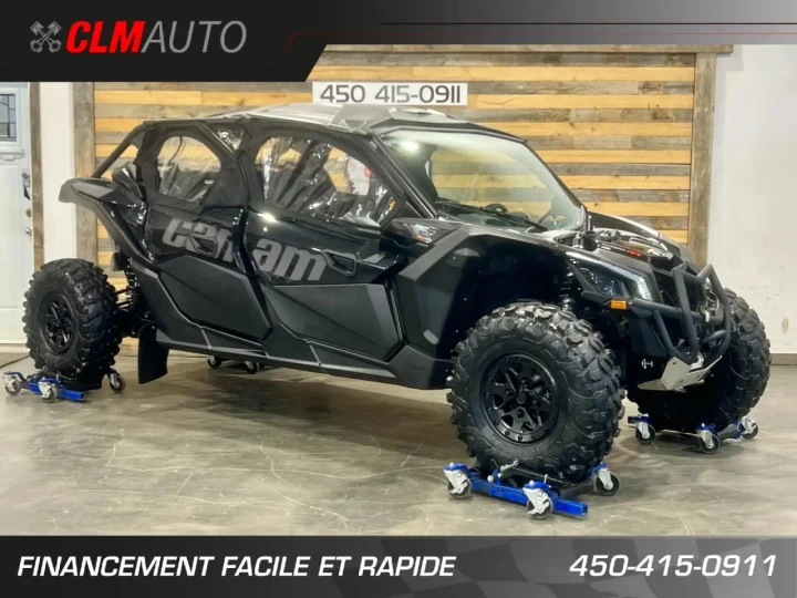 2024 BRP CAN-AM MAVERICK MAX X3 X-DS TURBO RR 200 HP + 4X4 + DPS + FOX + PLUSIEURS OPTIONS $$$ 